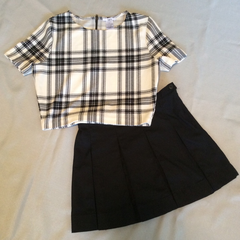 Crop Dress Top. Skirt sold separately.